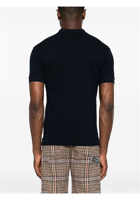 red emblem knid polo man navy COMME DES GARÇONS PLAY | AX-T006-0512